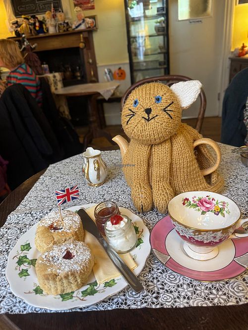   at The Tudor Rose Tearooms & Garden in Plymouth