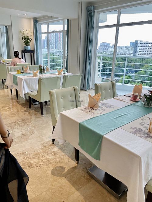Indoors at Haiyuexuan Healthy Vegetarian Restaurant -  店海悦轩健康素食餐厅 in Zhongshan