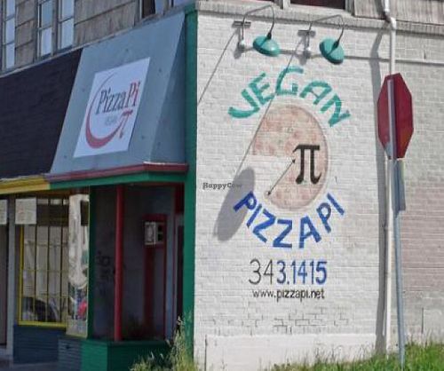 Outside at Pi Vegan Pizzeria in Seattle