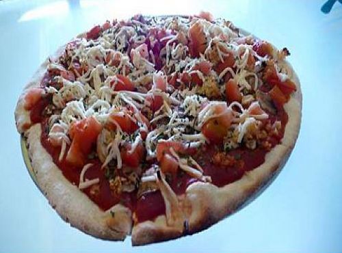 pizza pi at Pi Vegan Pizzeria in Seattle