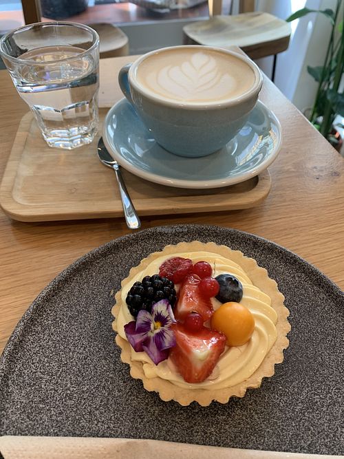   at Share Sweet and Espresso Bar in Prague