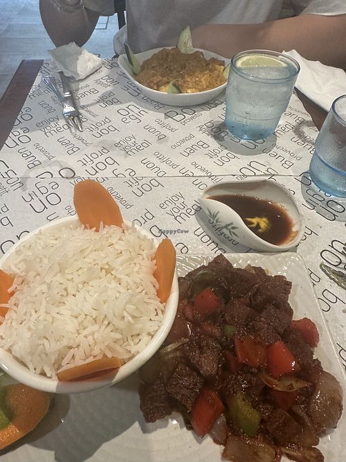 Seitan chili   at Vegan Mount in Barcelona