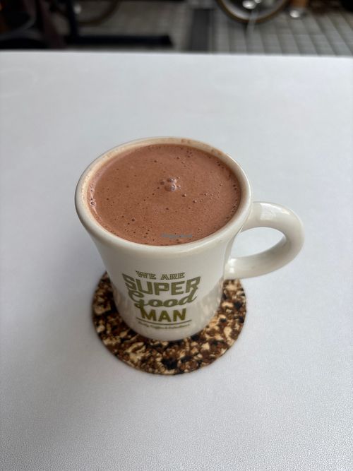 Hot chocolate   at Goodman Roaster Kyoto in Kyoto