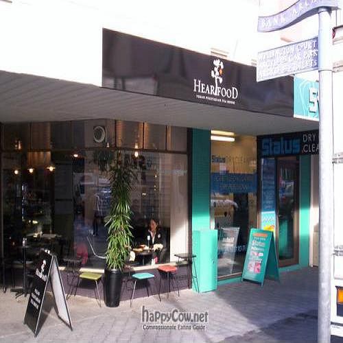 Liverpool Street entrance at HeartFood in Hobart