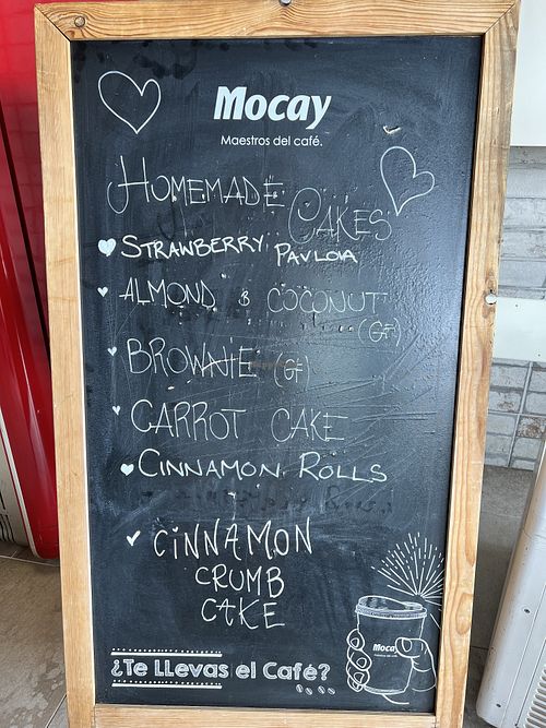 Daily specials   at Sisters Coffee Shop And Kitchen in Tenerife