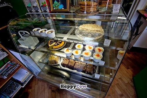 They had a few vegan desserts including carrot cake, apple pie, and cookies at C is for Cookie in Reykjavik