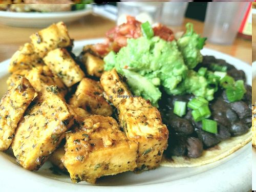 Vegan Sunlight Huevos Rancheros at Sunlight Cafe in Seattle