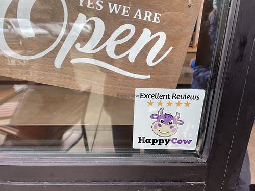 Window sticker😃 at Grand Central in Petaluma