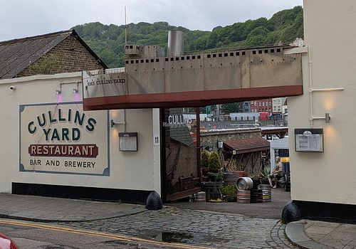 Entrance from street at Cullins Yard in Dover