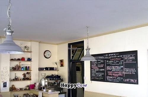 Blue Brick Cafe - Menu ('most items can be made vegan') at Blue Brick Cafe in South East London