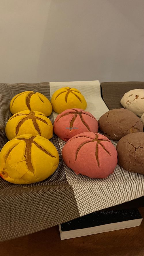 Mexican conchas at Casa Pedro in Valladolid