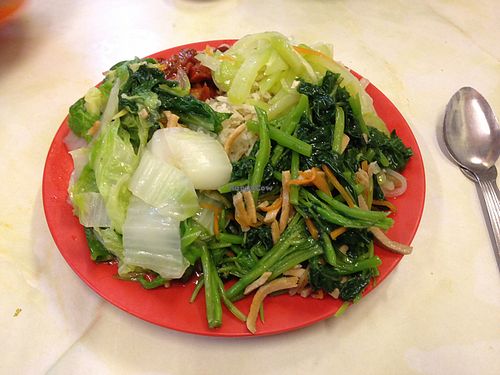 Buffet meal at Sweet Veggie in Kuala Lumpur