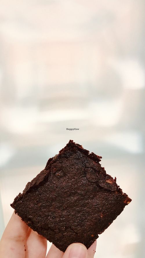 Chocolate brownie at Mandala - Cozinha Vegetal in Brasilia