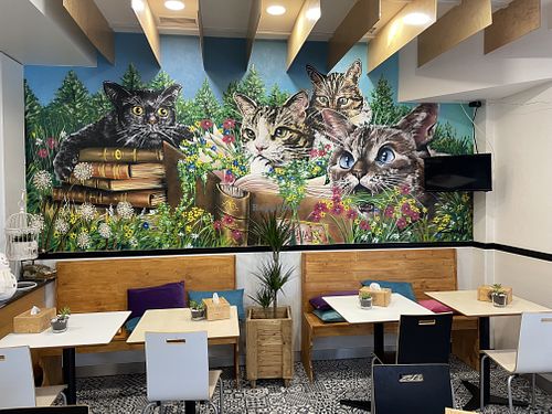 dope mural at Cantina V in Santarem