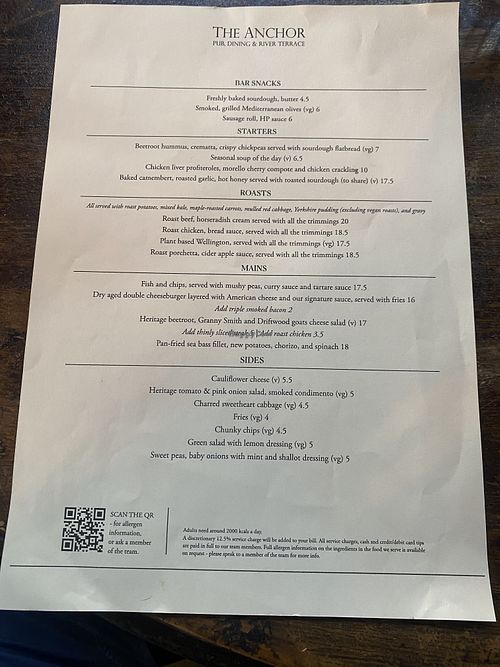   at Anchor in Cambridge