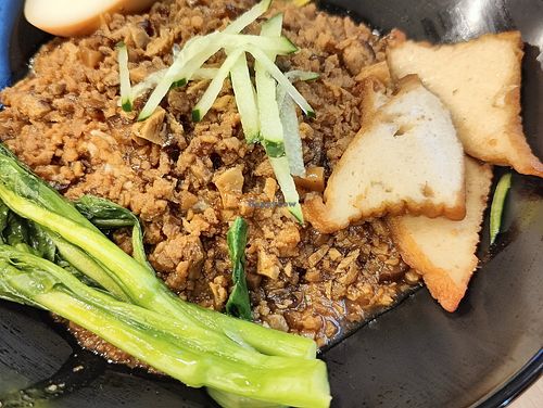 Taiwanese Vegetarian Braised Meat Noodle 卤素肉面 at Zuya Vegetarian Cuisines 竹雅素食 - Tiong Bahru Plaza in Central Singapore