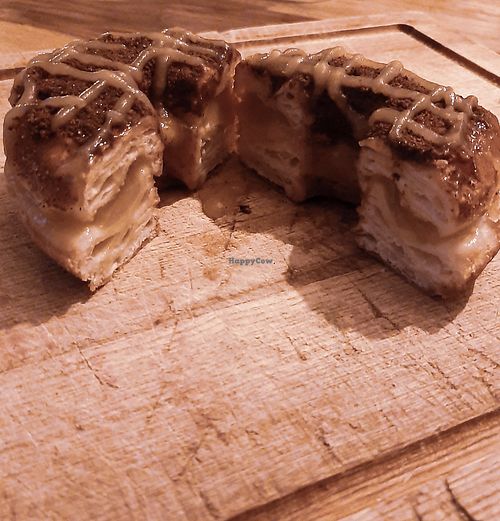 Cinnamon Apple Compote Cross at Royal Donuts in Offenburg