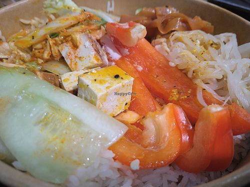 Asia bowl at Natoo in Frankfurt