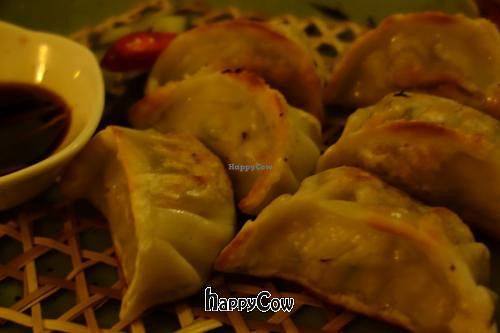 Having an all-vegan dinner at 'Jasmijn en ik' in Utrecht. at Jasmijn en Ik in Utrecht