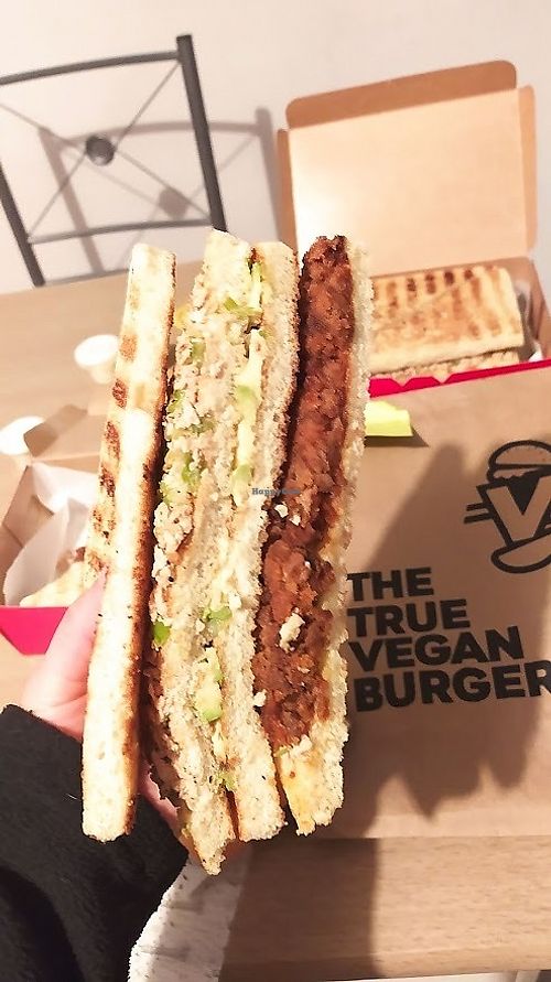 Club sandwich at Paradero V  in Lima