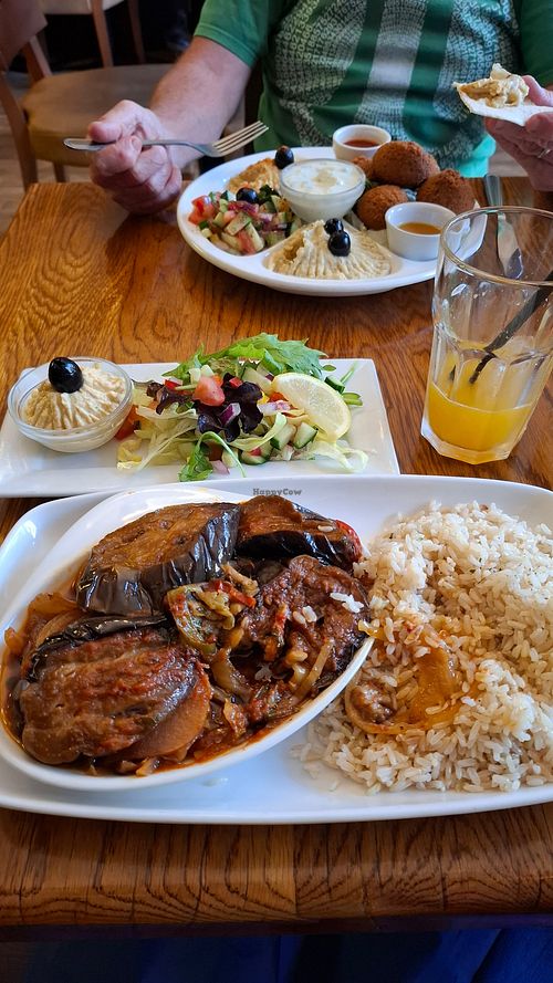 Aubergine dish at The Bay Tree in Glasgow