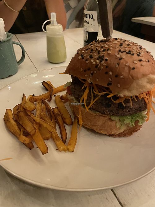 Vegan Burgerr  at Tribu Mazunte in Mazunte