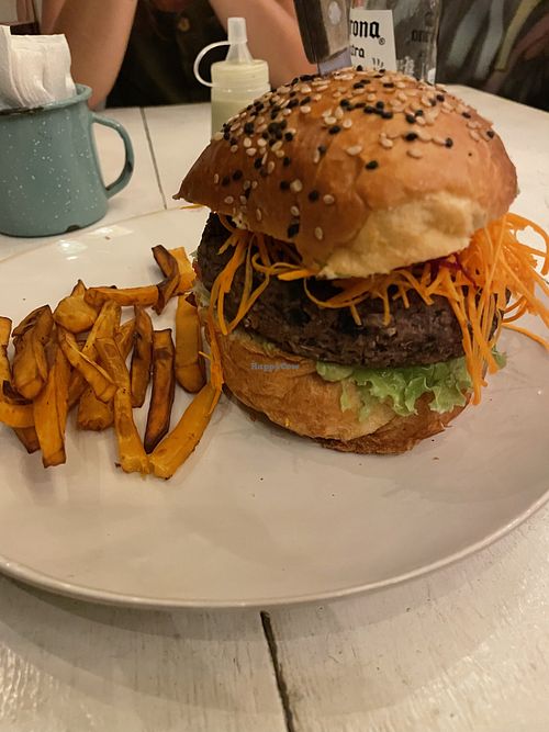 Vegan Burgerr  at Tribu Mazunte in Mazunte
