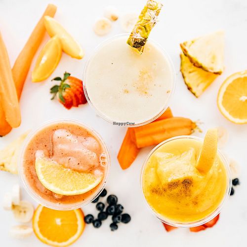 Vegan Smoothies  at Malama Cafe in Carolina Beach