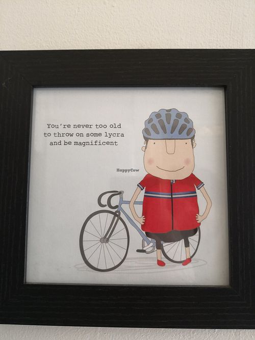 The magnificent 😊 at The Hub and Spoke Cafe in Dunstable