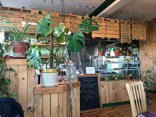 Taken in Jan 2023 - the lunch menu now also has the delicious moonglet on it (Feb 2023). at Earthlings in Newcastle Upon Tyne