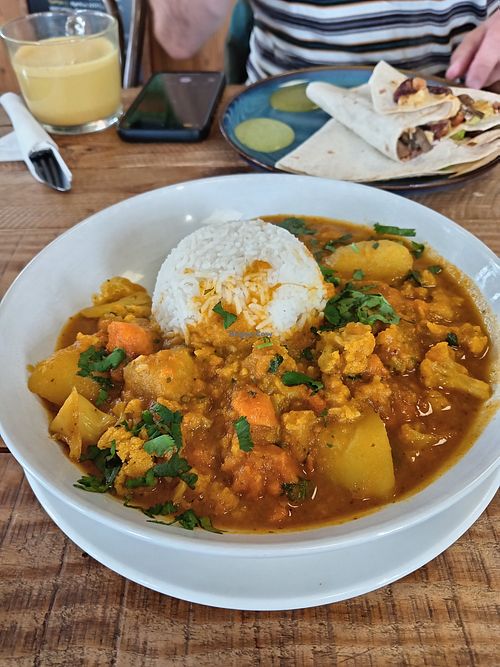 Nepali curry at Earthlings in Newcastle Upon Tyne