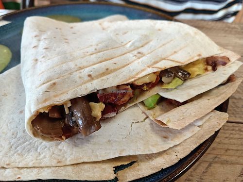Quesadillas at Earthlings in Newcastle Upon Tyne