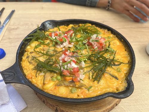 Risotto marino   at Gastronomía Vegana in Lima