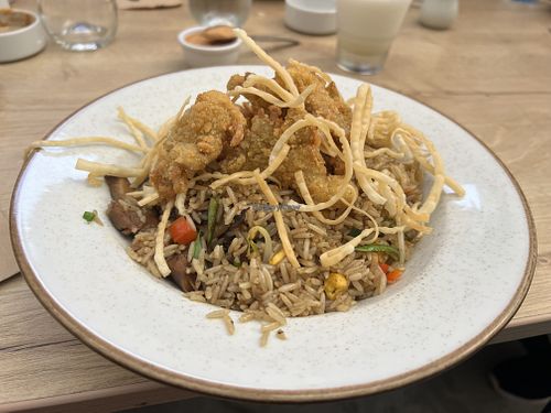 Chaufa marino   at Gastronomía Vegana in Lima