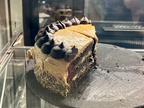 Salted Carmel cake   at Cafe 1496 in Forres