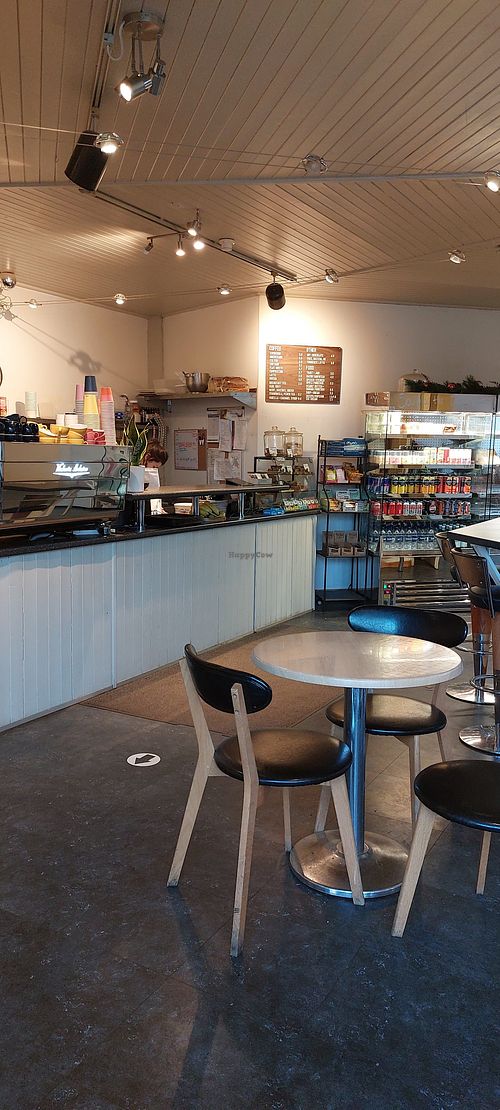 Bar at Ralia Cafe and Tourist Information in Newtonmore