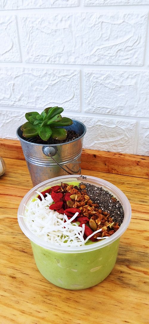 Smoothie bowl at Mi Ensalada Isla Mujeres in Isla Mujeres