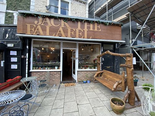 jack the falafel  at Jack the Falafel in Bristol