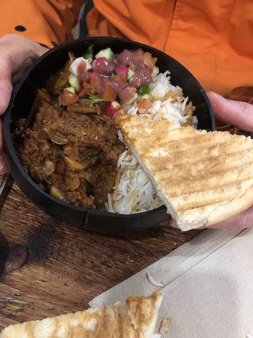 Jackfruit curry ⭐️⭐️⭐️⭐️  at Jack the Falafel in Bristol