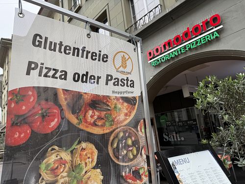 front  at Pomodoro in Bern