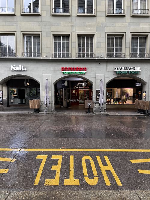 front  at Pomodoro in Bern