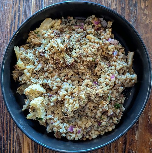 Cauliflower Salad at Grains of Wrath in Camas