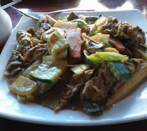 Mongolian seitan from Spring Rolls resturant in Raleigh NC. at Spring Rolls in Raleigh