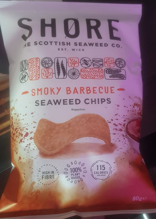 Seaweed chips at Real Foods - Tollcross in Edinburgh