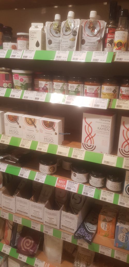Miso and pastes etc at Real Foods - Tollcross in Edinburgh
