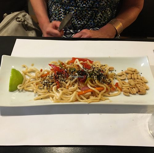 udon Thai pasta at Copenhagen in Valencia