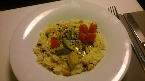 Curry con vegetal 'chicken', 7 Euros at Copenhagen in Valencia