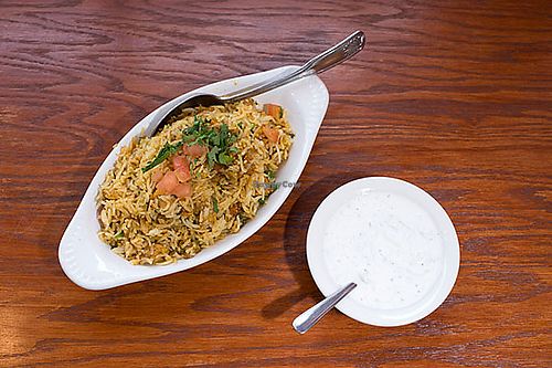 Biryani at Lotus Chaat and Spices in San Rafael
