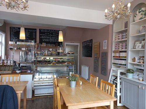 Inside at The Lavender House Cafe in Bromley
