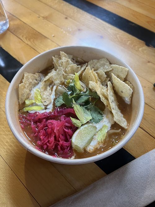 Taco soup  at Gladys  in Edgewater